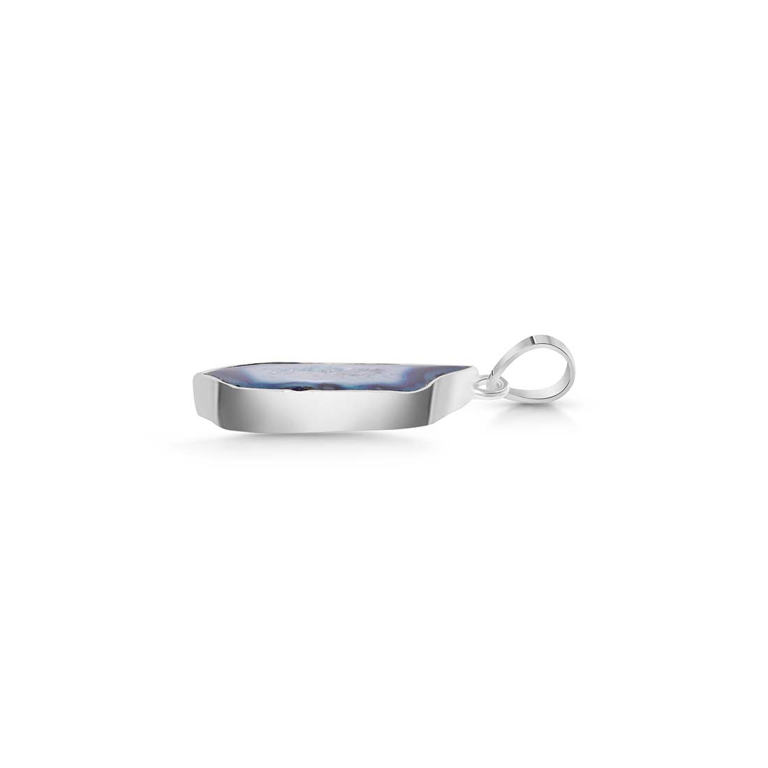 Blue Agate Pendant-(ABU-P-28.)